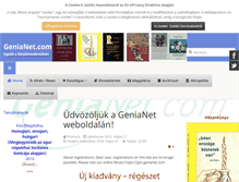 Tablet Screenshot of genianet.com